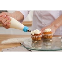 Набор кондитерский Доляна, 7 предметов: мешок 24 см, 6 насадок d=1,8 см, насадки и цвет МИКС Набор кондитерский Доляна, 7 предметов: мешок 24 см, 6 насадок d=1,8 см, насадки и цвет МИКС