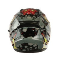 Шлем интеграл с двумя визорами, размер M (57-58), модель BLD-M67E, черно-желтый