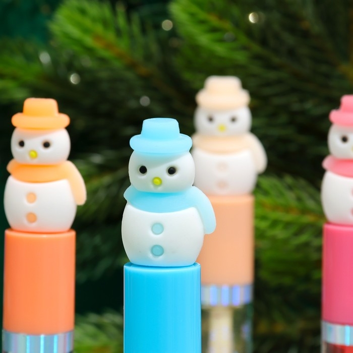 Новый год. Новогодняя кометика. Блеск для губ новогодний &laquo;Снеговик&raquo;