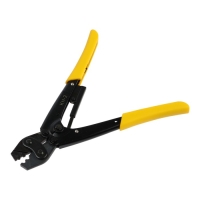 Пресс-клещи ТУНДРА, для опрессовки неизол. медных наконечников и гильз, 1.25 - 2.5 мм2 Пресс-клещи ТУНДРА, для опрессовки неизол. медных наконечников и гильз, 1.25 - 2.5 мм2