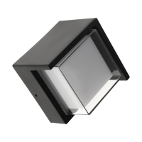 Светильник фасадный &laquo;Сити&raquo;, FSD-037, 5 Вт, 4000К, квадрат, IP65, 220 В, пластик, черный