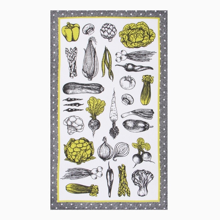 Набор полотенец кух. Доляна Набор полотенец кух. Доляна "Прованс" 35х60см-4шт, 100% хл