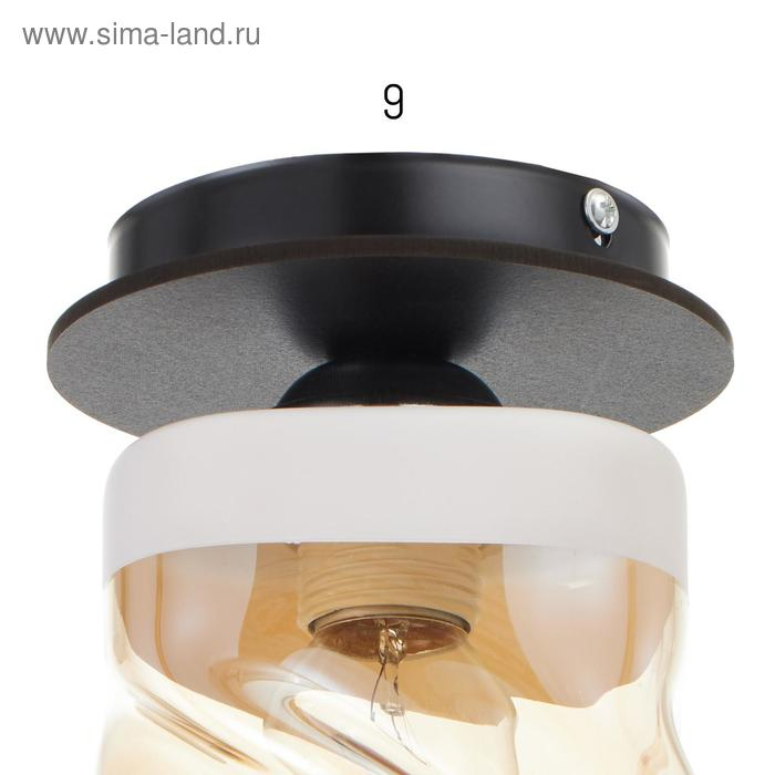 Светильник 91320/1 E27 40Вт черный-хром 12х12х18 см BayerLux