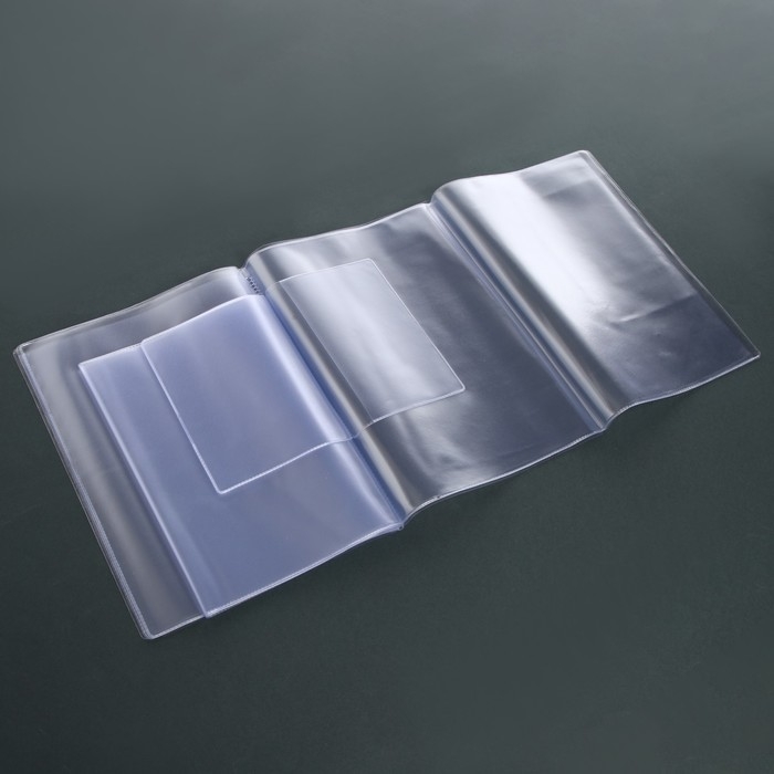 Вкладыш ПВХ (А5) для семейных документов, 3 комплекта, цвет прозрачный Вкладыш ПВХ (А5) для семейных документов, 3 комплекта, цвет прозрачный