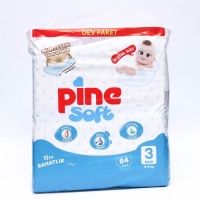 Подгузники детские Pine Soft 3 Midi (4 - 9 kg), 84 шт Подгузники детские Pine Soft 3 Midi (4 - 9 kg), 84 шт