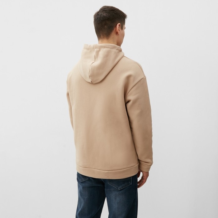 Толстовка мужская НАЧЁС, цвет бежевый, размер 46-48 (M-L)