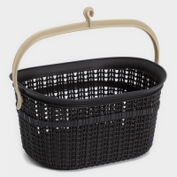 Набор для ванной комнаты 7 предметов: корзина 4 шт, корзина для белья, ведро для мусора, ёрш, цвет коричневый Набор для ванной комнаты 7 предметов: корзина 4 шт, корзина для белья, ведро для мусора, ёрш, цвет коричневый