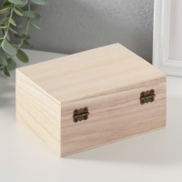 Шкатулка для росписи "Прямоугольная" 14х7х10,5 см Шкатулка для росписи "Прямоугольная" 14х7х10,5 см