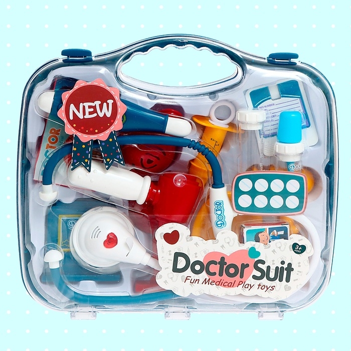 Игровой набор &laquo;Лучший доктор&raquo; в чемодане, 14 предметов