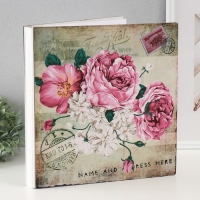 Фотоальбом магнитный 20 листов "Цветочная посылка" 33х35х4 см Фотоальбом магнитный 20 листов "Цветочная посылка" 33х35х4 см