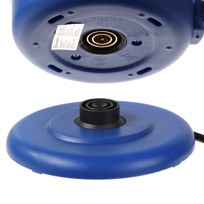 Чайник электрический Чайник электрический "Матрёна" MA-154, стекло, 1.8 л, 1500 Вт, синий