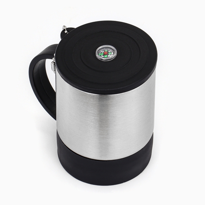 Термокружка, 180 мл, Туризм Термокружка, 180 мл, Туризм "Эйлат", сохраняет тепло 2 ч, 10 х 9 см, компас