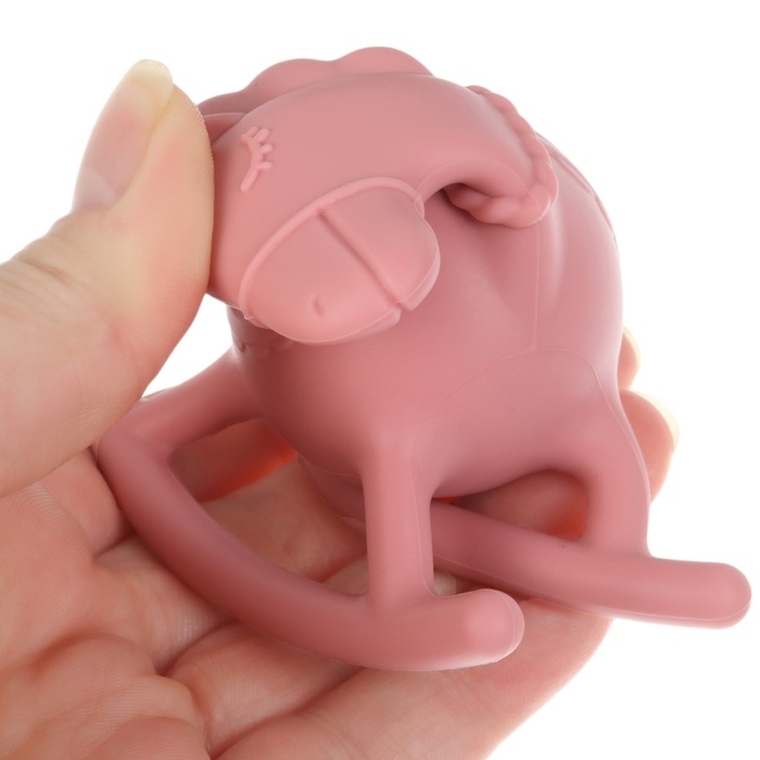 Игрушка - прорезыватель силиконовый с погремушкой «Лошадка», цвет розовый, Крошка Я Игрушка - прорезыватель силиконовый с погремушкой «Лошадка», цвет розовый, Крошка Я