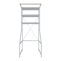 Стеллаж над стиральной машиной, белый 67 х 52 х 170 см