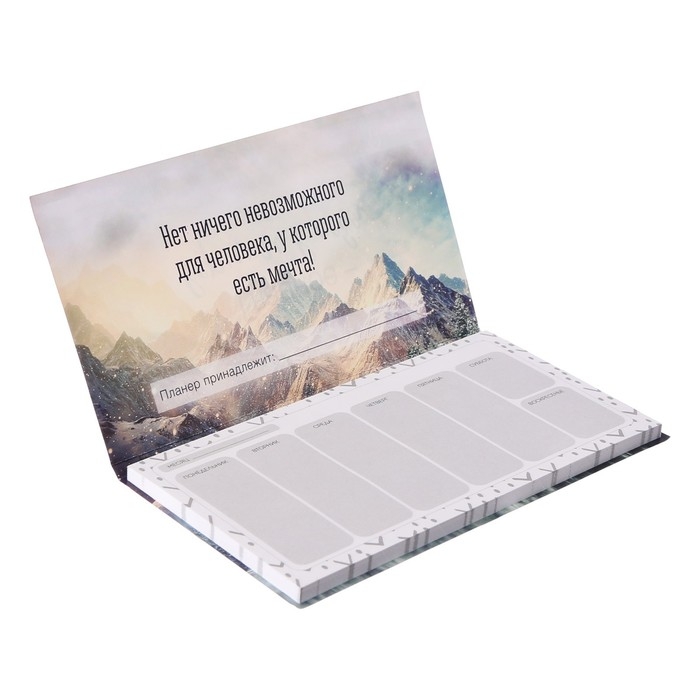 Планер с отрывными листами &laquo;Орел&raquo; 9,5 &times; 17,5 см, 50 л