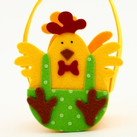 Пасхальный декор корзинка " Петушек в штанишках" 7х10х18 см Пасхальный декор корзинка " Петушек в штанишках" 7х10х18 см