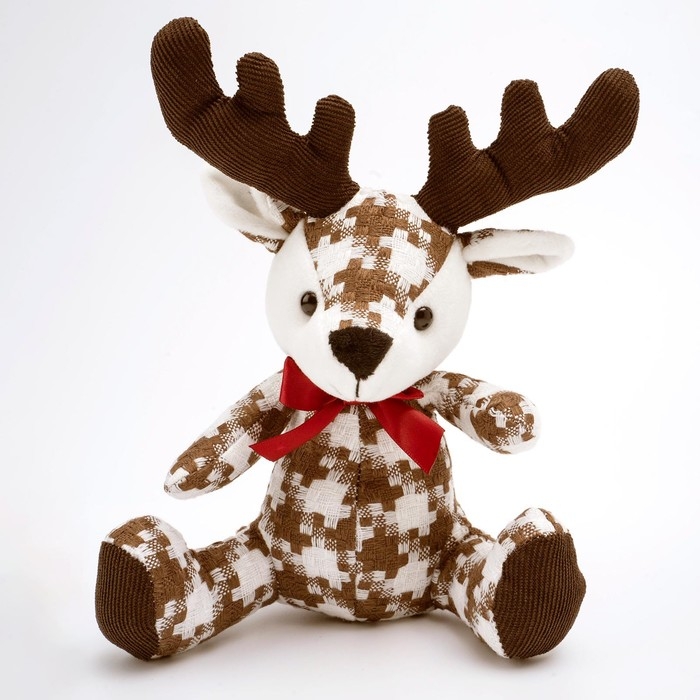 Мягкая игрушка «Олень», 25 см, цвет коричневый Мягкая игрушка «Олень», 25 см, цвет коричневый
