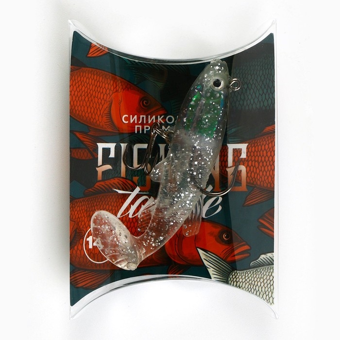 Силиконовая приманка FISHING TACKLE, 14 гр, 8,5 х 4,5 см