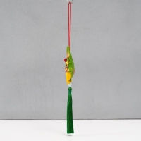 Подвеска-саше текстиль "Дракон" зелёная 2х7,5х24 см Подвеска-саше текстиль "Дракон" зелёная 2х7,5х24 см