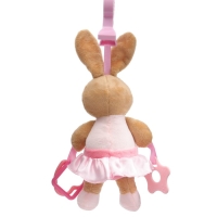 Подвеска мягкая &laquo;Зайка&raquo;, погремушка, прорезыватель, на кроватку, коляску, Mum&Baby