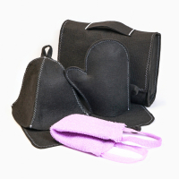 Набор для бани и сауны 5 в 1 (сумка, шапка, варежка, коврик, мочалка) МИКС Набор для бани и сауны 5 в 1 (сумка, шапка, варежка, коврик, мочалка) МИКС