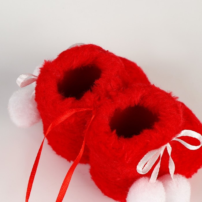 Новый год! Конфетница &laquo;Сапожки&raquo;, с бомбошками