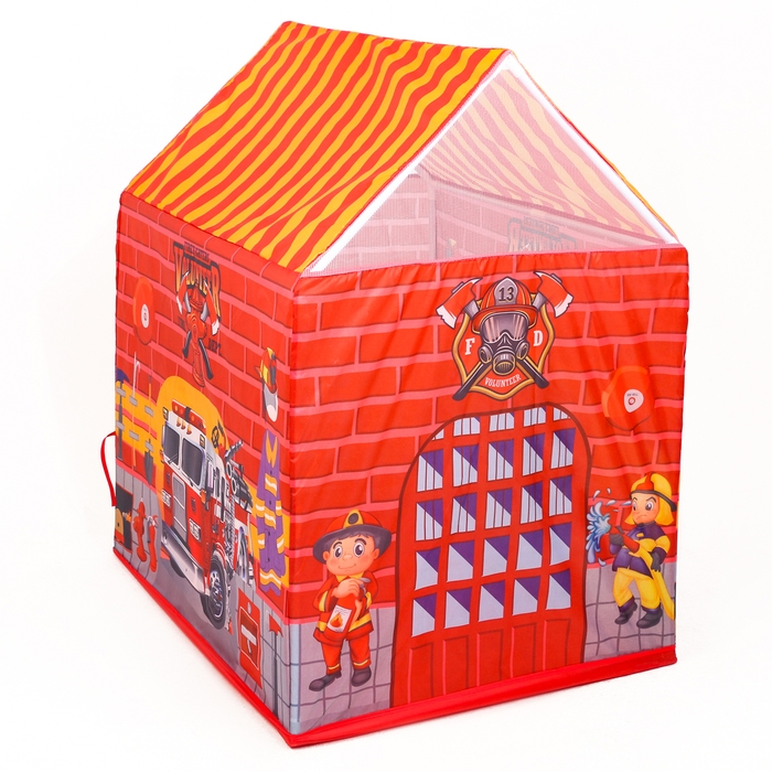 Палатка детская игровая «Пожарные», домик, 96 × 62 × 85 см Палатка детская игровая «Пожарные», домик, 96 × 62 × 85 см