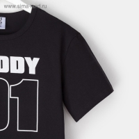 Футболка мужская KAFTAN "Sport Family", чёрный, р. 52