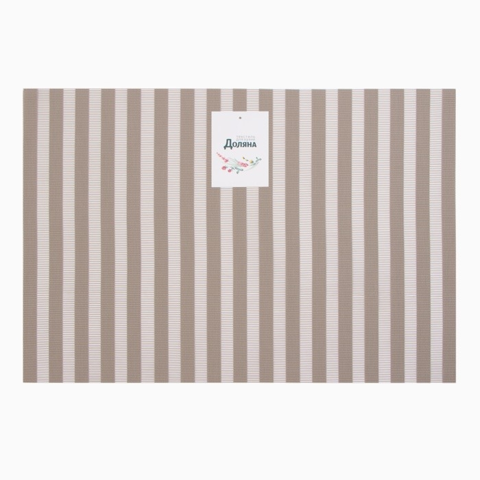 Салфетка на стол Доляна, цв.беж, 45*30см