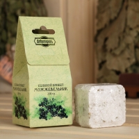 Соляной брикет куб "Можжевельник" 200 г "Добропаровъ" Соляной брикет куб "Можжевельник" 200 г "Добропаровъ"