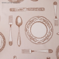 Скатерть Доляна &laquo;Приданое&raquo; 140&times;180 см, 100% п/э