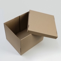 Коробка складная, крышка-дно, бурая, 38 х 33 х 30 см Коробка складная, крышка-дно, бурая, 38 х 33 х 30 см
