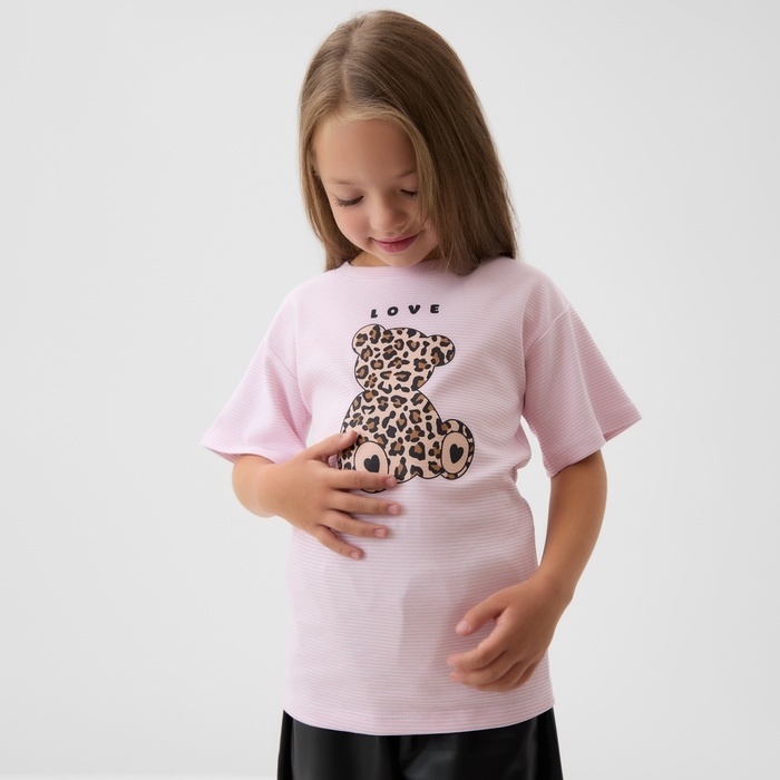 Футболка детская KAFTAN Love, р.30 (98-104 см) Футболка детская KAFTAN Love, р.30 (98-104 см)