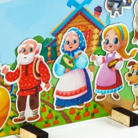 Набор развивающих магнитов. Театр по мотивам русской народной сказки &laquo;Репка&raquo;