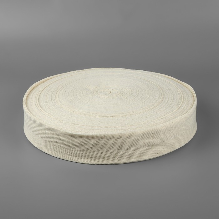 Лента киперная, 40 мм, 100 ± 1 м, цвет бежевый Лента киперная, 40 мм, 100 ± 1 м, цвет бежевый