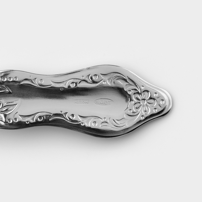 Ложка столовая «Славянка», h=19,5 см, толщина 1,2 мм, цвет серебряный Ложка столовая «Славянка», h=19,5 см, толщина 1,2 мм, цвет серебряный