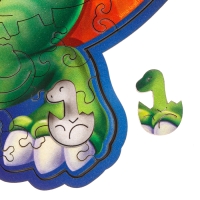 Пазл деревянный фигурный &laquo;Тирекс&raquo;, 67 элементов