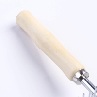 Расческа перепендикулярная Wood двухсторонняя, деревянная ручка Расческа перепендикулярная Wood двухсторонняя, деревянная ручка