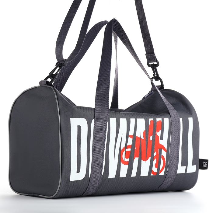 Сумка спортивная мужская, TEXTURA, маленький размер, цвет серый Сумка спортивная мужская, TEXTURA, маленький размер, цвет серый