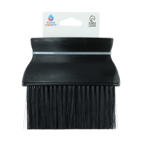 Щетка для чистки салона автомобиля, 12.5×12 см, черная Щетка для чистки салона автомобиля, 12.5×12 см, черная