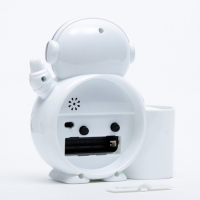 Часы - будильник настольные "Космонавт" с органайзером детские, 14 х 14.5 см, АА Часы - будильник настольные "Космонавт" с органайзером детские, 14 х 14.5 см, АА