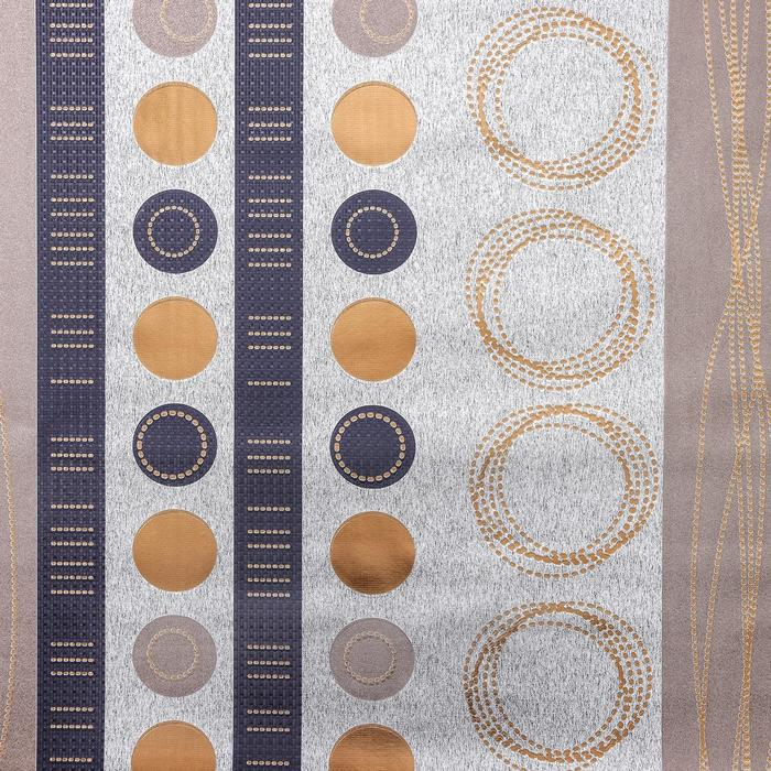 Клеёнка на стол &laquo;Рио&raquo;, на тканевой основе, рулон 20 метров, ширина 137 см, толщина 0,25 мм