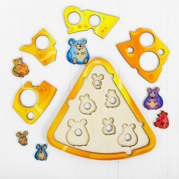 Головоломка &laquo;Сыр и мышата&raquo;