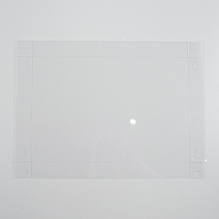 Коробка подарочная с PVC крышкой &laquo;Подарок&raquo;, 20 х 30 х 8 см, Новый год