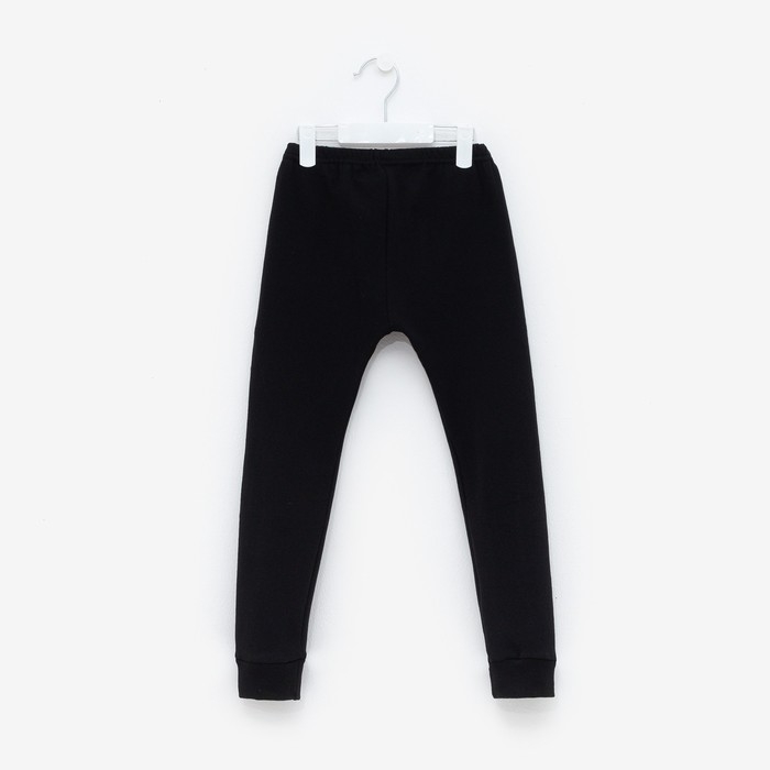 Термобелье для мальчика (кальсоны), цвет чёрный, рост 164 см