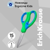 Ножницы детские 15 см, ErichKrause Combi, ручки с резиновыми вставками, с закруглёнными концами лезвий, МИКС Ножницы детские 15 см, ErichKrause Combi, ручки с резиновыми вставками, с закруглёнными концами лезвий, МИКС