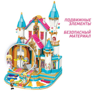 Конструктор Принцессы &laquo;Королевский замок&raquo;, 5 минифигур и 1169 деталей