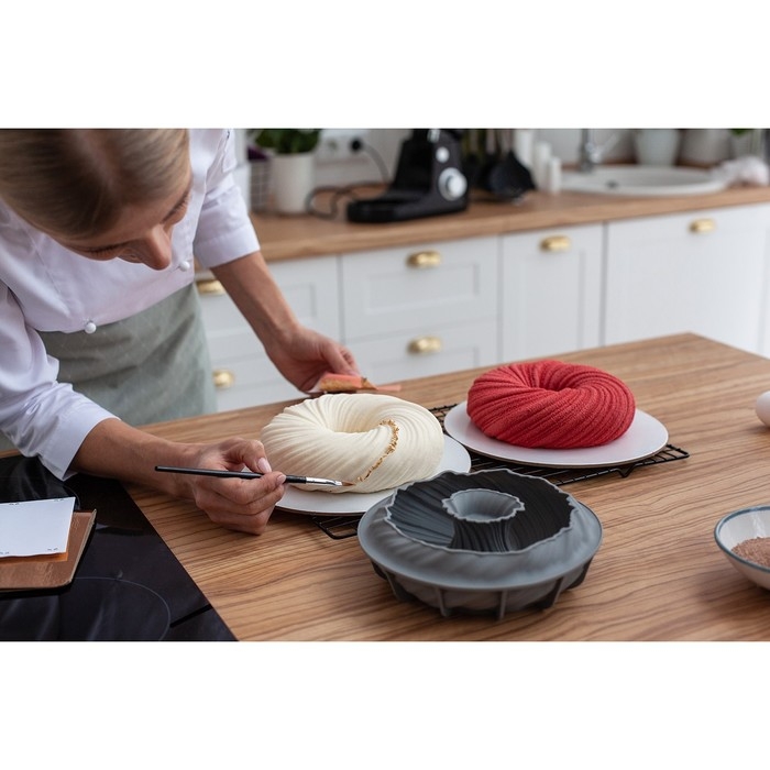 Форма для муссовых десертов и выпечки &laquo;Вихрь&raquo;, 20&times;7 см, цвет МИКС