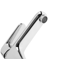 Смеситель для раковины ZEIN Z3752, однорычажный, высота излива 11 см, латунь, хром