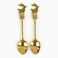 Ложки новогодние чайные с формовой ручкой &laquo;Новый год: Волшебство вокруг нас&laquo;Новый год:  , 11 х 3 см